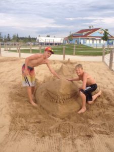 Shark in Brock's Sandbox
