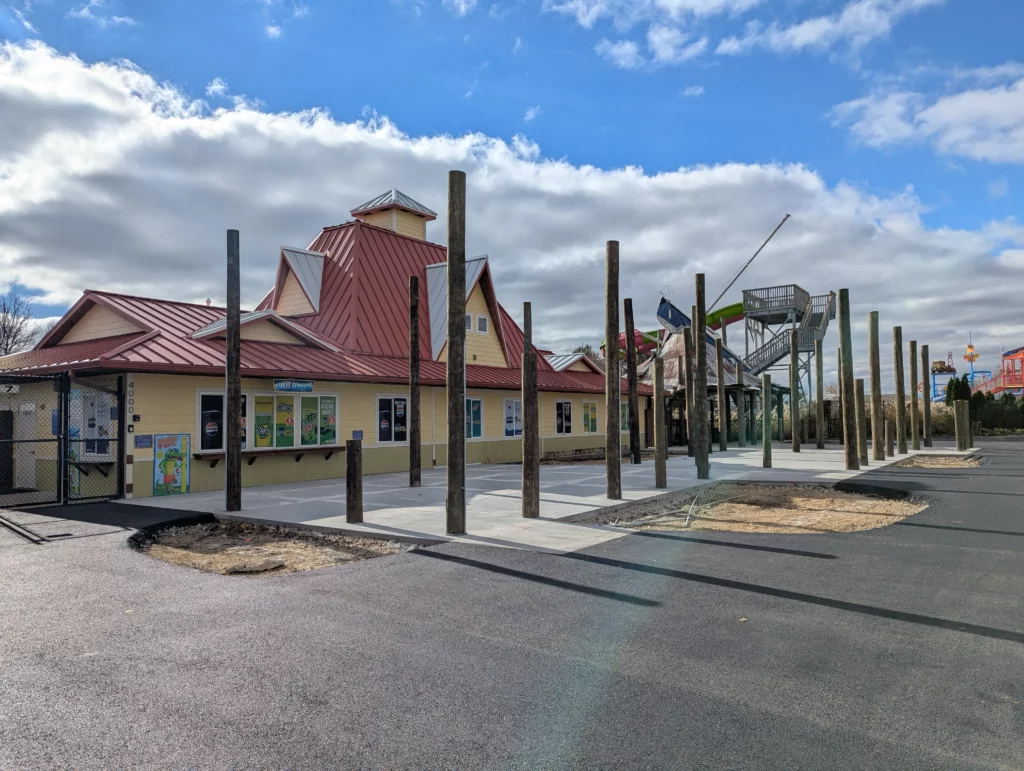Front Entrance of Raging Waves Waterpark